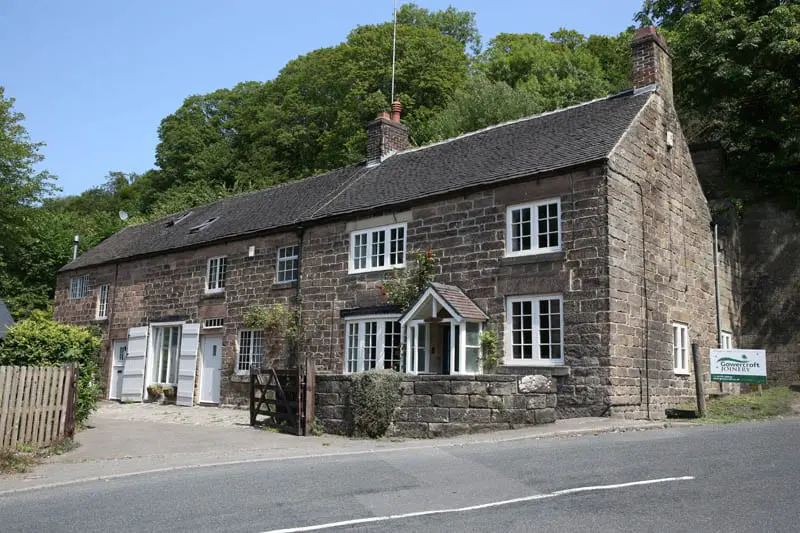 Side view of the Smithy at Whatstandwell