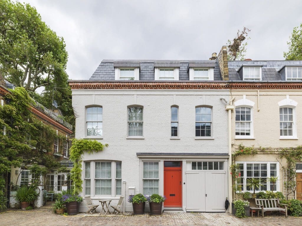 Winston sliding sash window white vacuum glazing external elevation